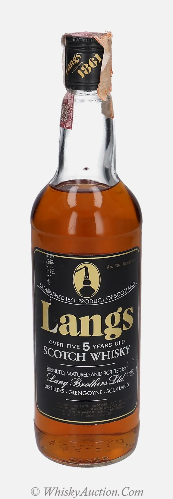 Scotch Whisky over 5 years old