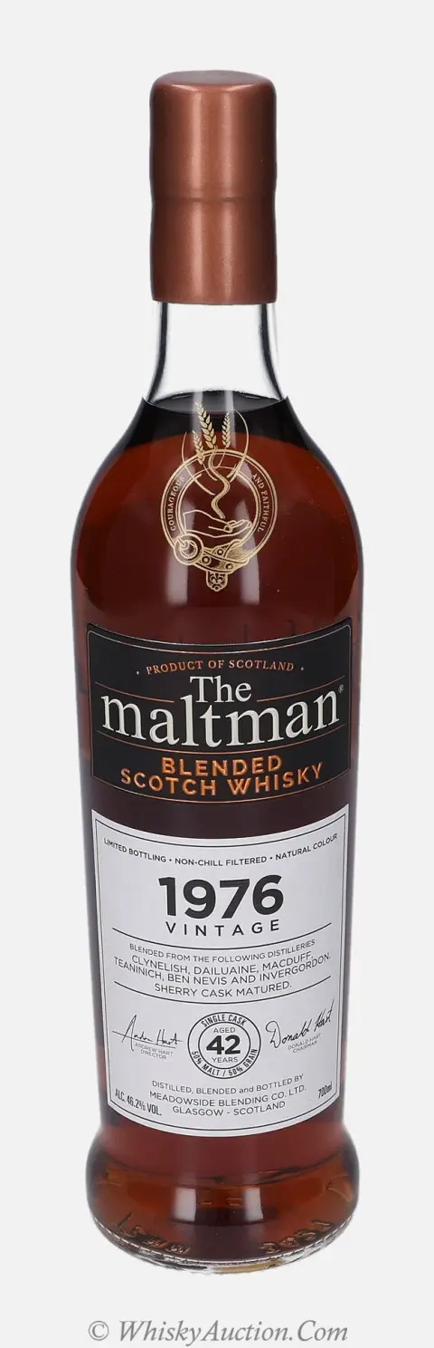 The maltman 42 Jahre (1976) – Meadowside Blending Co. Ltd.