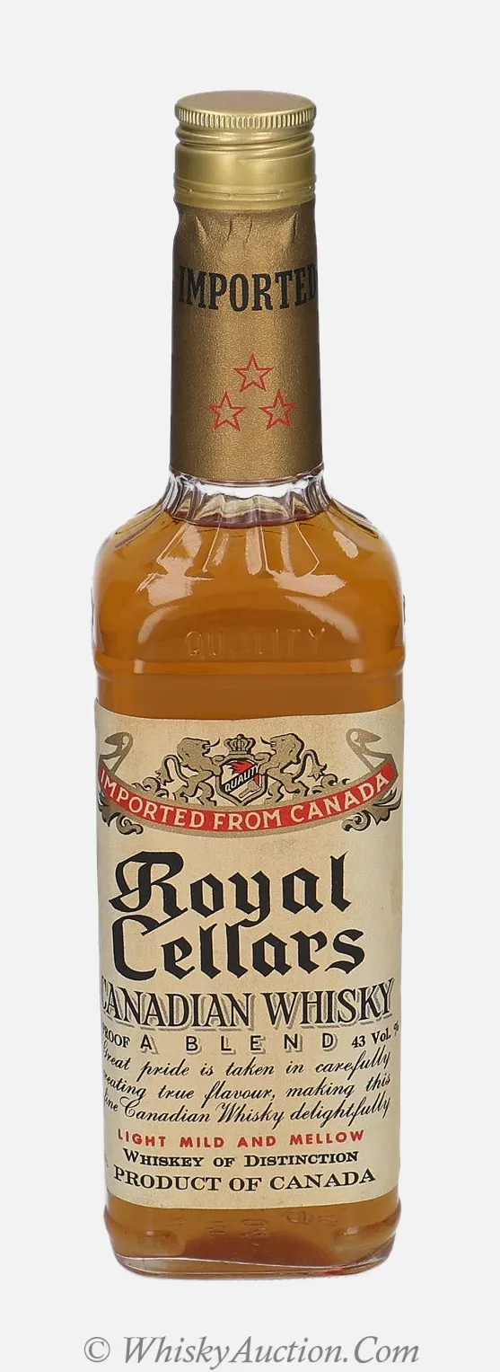 Whisky canadien A Blend Royal Cellars