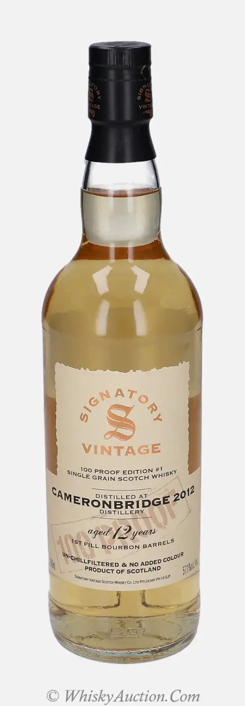 Cameronbridge 100 Proof Edition 12 let (2012 / 14.2.2025) – Signatory Vintage Scotch Whisky Co. Ltd.