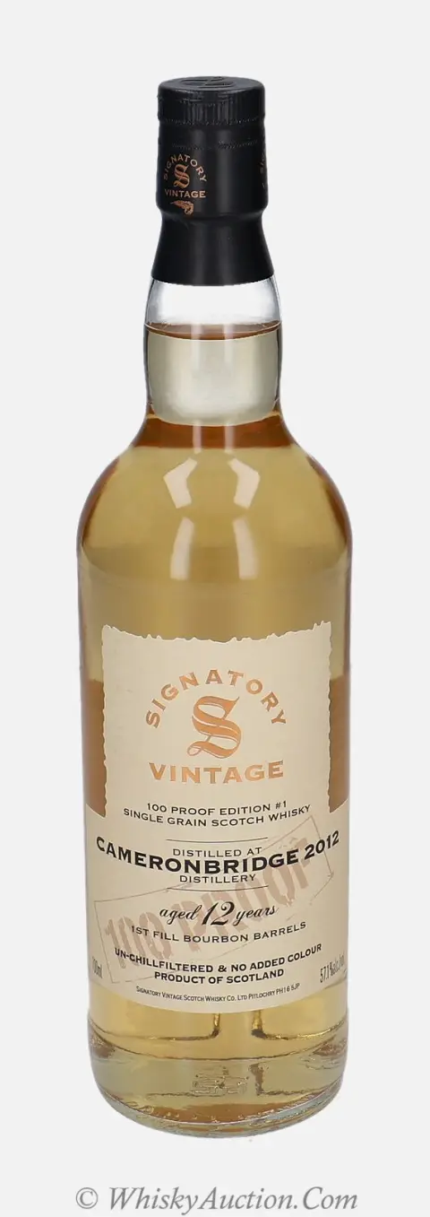 Cameronbridge 100 Proof Edition 12 let (2012 / 14.2.2025) – Signatory Vintage Scotch Whisky Co. Ltd.