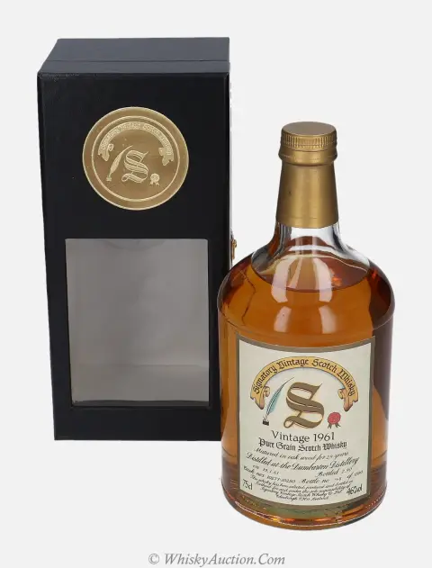 Dumbarton 29 let (19.1.1961 / 2.1990) – Signatory Vintage Scotch Whisky Co. Ltd.