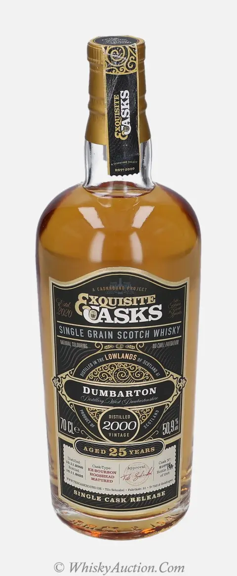Dumbarton Exquisite Casks 25 let (10.11.2000 / 10.11.2025) – The Caskhound