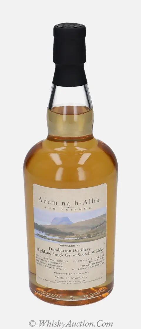Dumbarton And Friends (4.12.2000 / 1.11.2022) – Anam Na H-Alba
