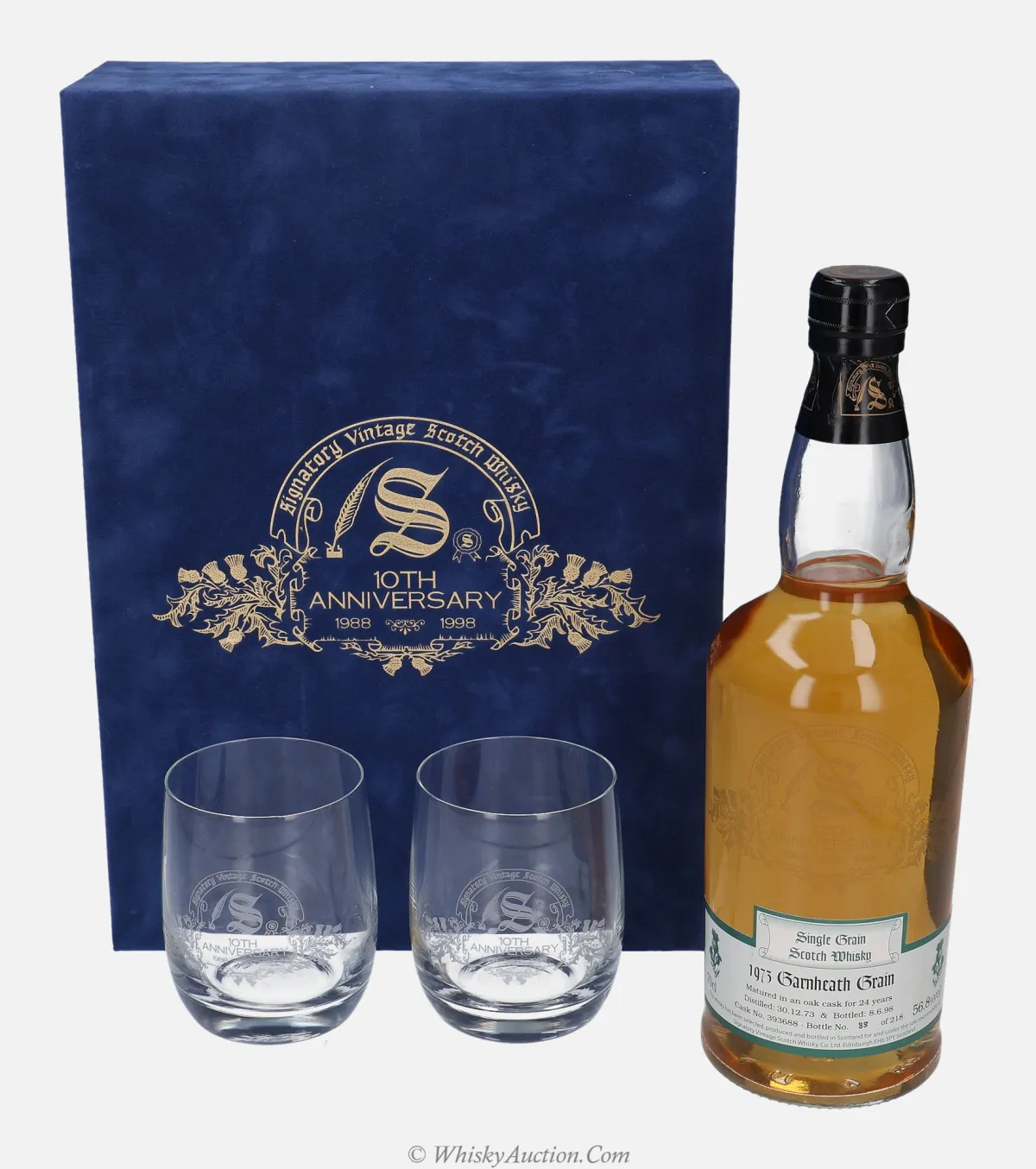 Garnheath 24 lata (30.12.1973 / 8.6.1998) – Signatory Vintage Scotch Whisky Co. Ltd.