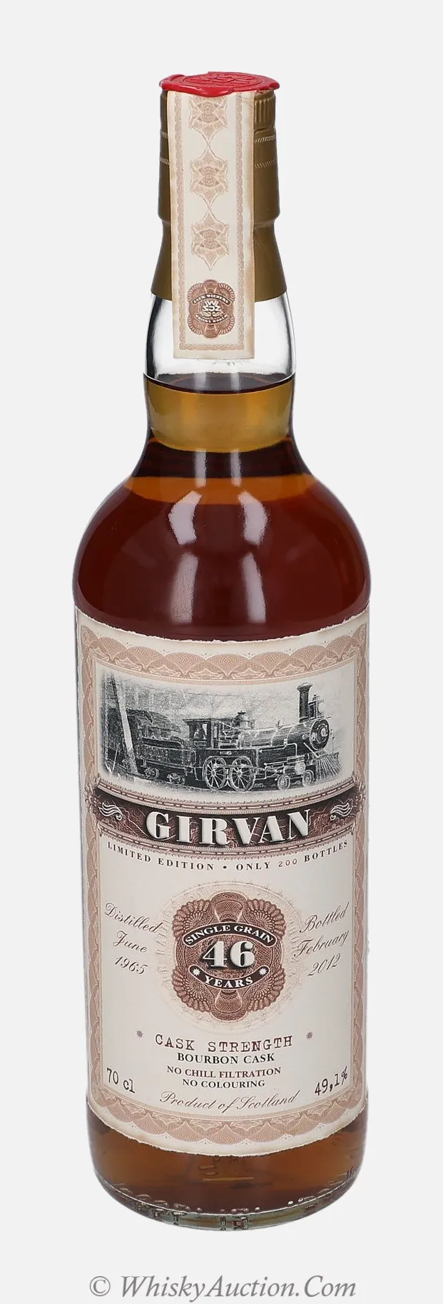 Girvan Old Train Line 46 jaar (juni 1965 / februari 2012) – Jack Wiebers Whisky World