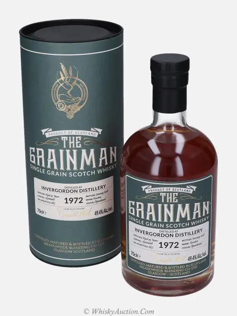 Invergordon The Grainman 45 years (1972 / 1.2018) – Meadowside Blending Co. Ltd.