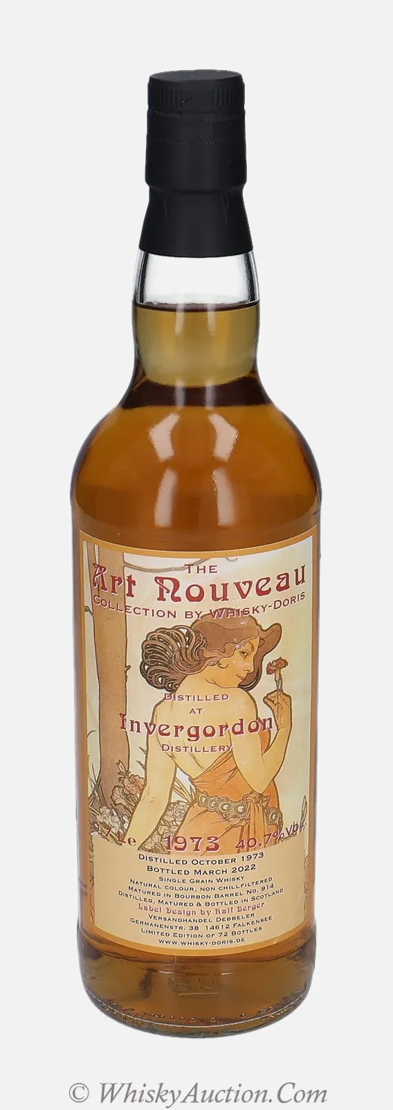 Invergordon The Art Nouveau Collection (oct. 1973 / mars 2022) – Whisky - Doris