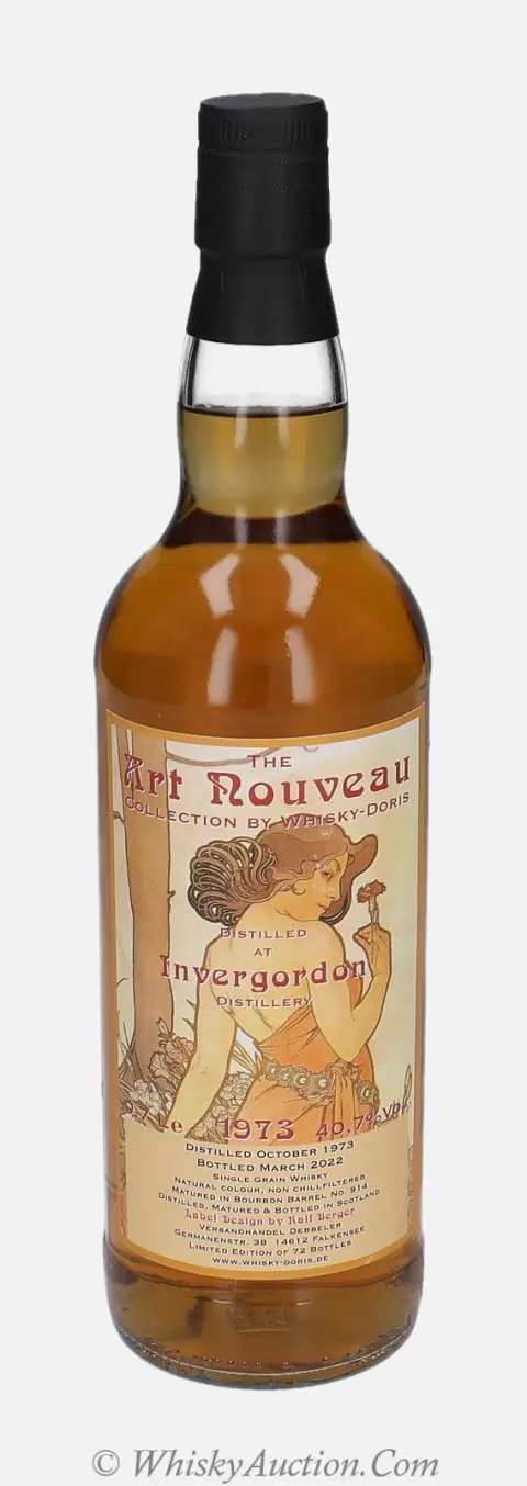 Invergordon The Art Nouveau Collection (Oct 1973 / Mar 2022) – Whisky - Doris