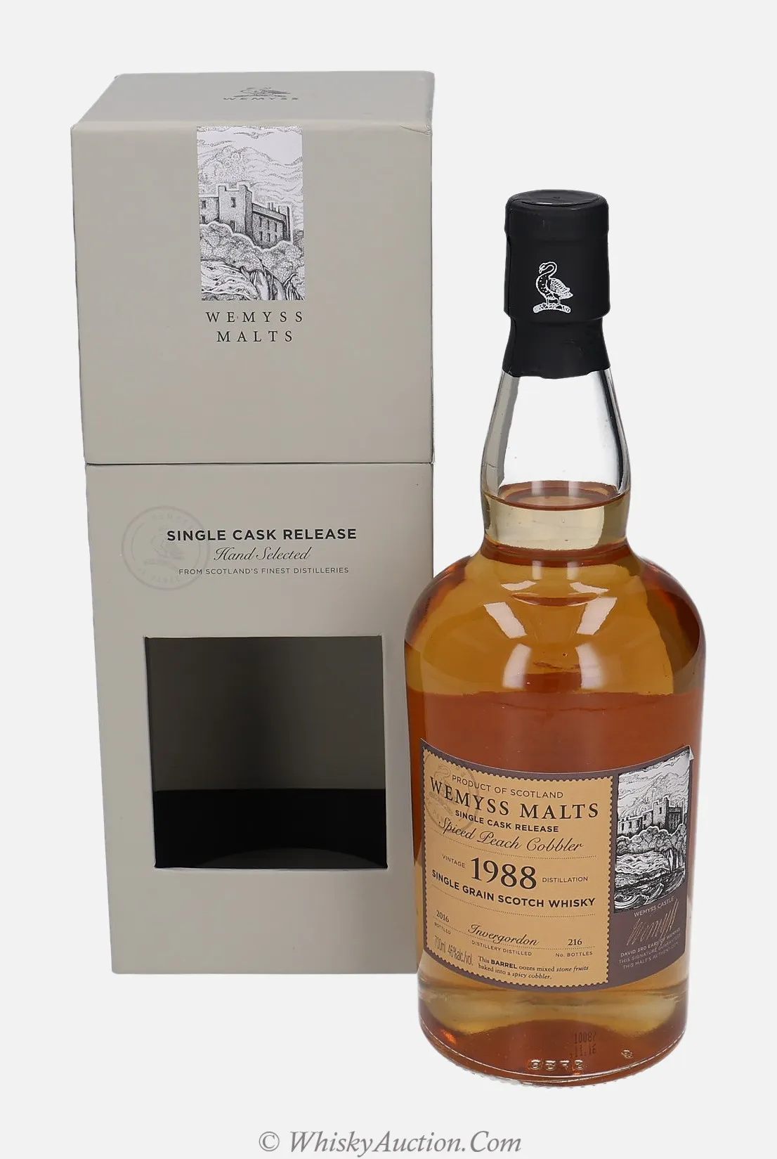 Invergordon Spiced Peach Cobbler (1988 / 2016) – Wemyss Vintage Malts LTD