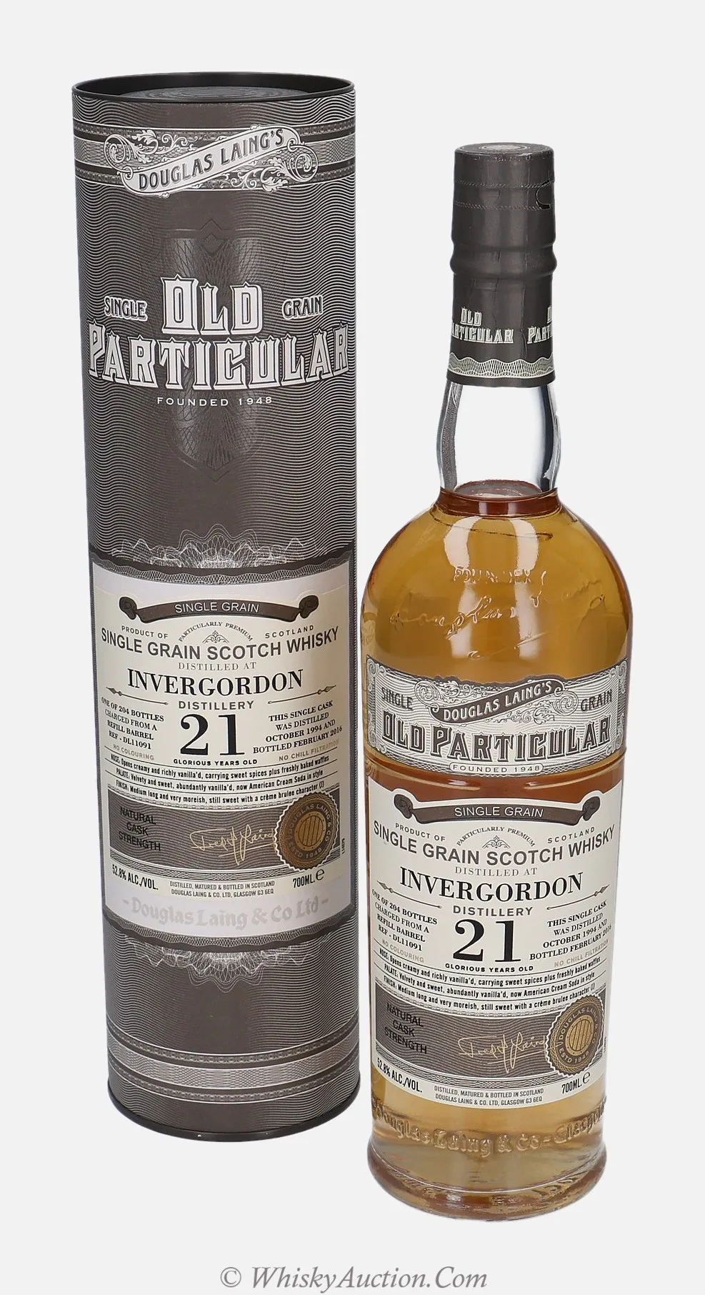 Invergordon Old Particular 21 let (říjen 1994 / únor 2016) – Douglas Laing & Co. Ltd.