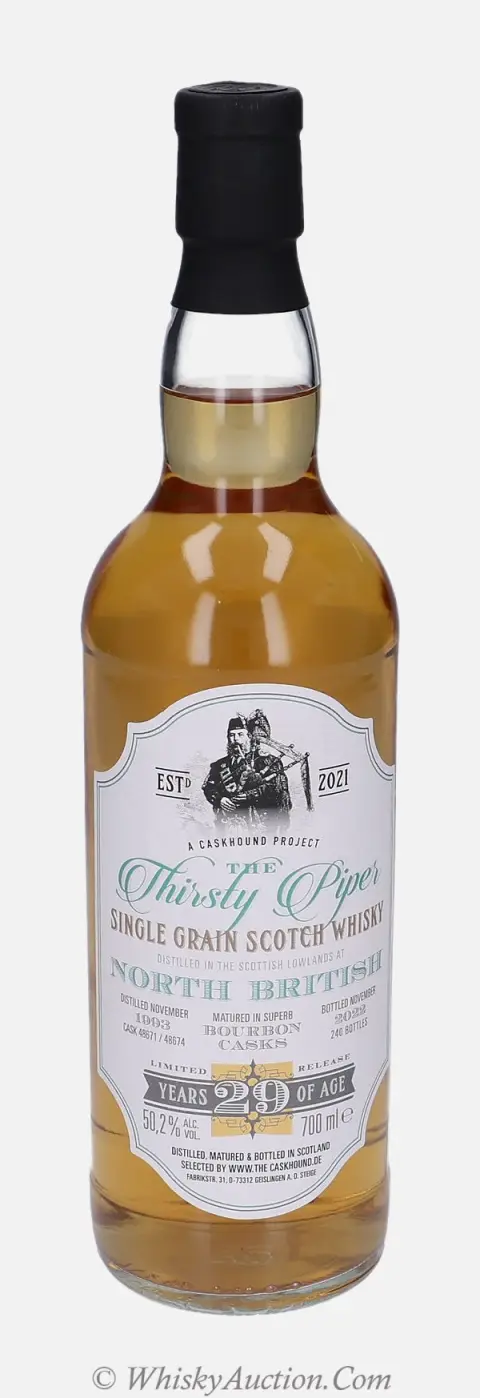 North British The Thirsty Piper 29 Years (November 1993 / November 2022) – The Caskhound