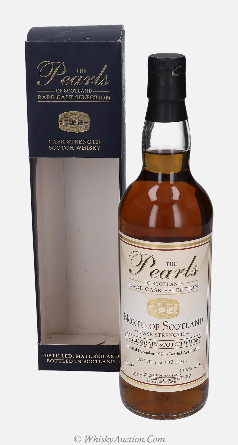 North of Scotland The Pearls of Scotland - Rare Cask Selection (December 1971 / April 2015) – Gordon & Company (Distillers) LTD