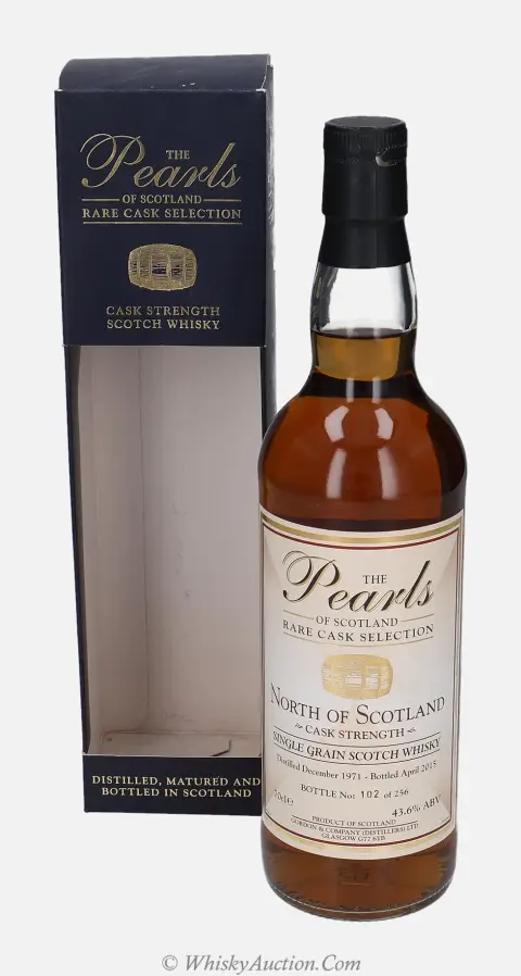 North of Scotland The Pearls of Scotland - Rare Cask Selection (December 1971 / April 2015) – Gordon & Company (Distillers) LTD
