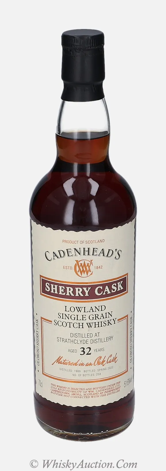 Strathclyde Wood Range 32 Jahre (1989 / Spring 2022) – Wm. Cadenhead