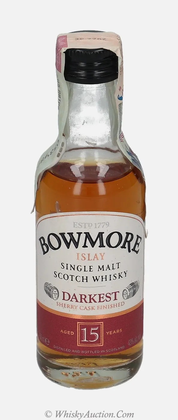 Bowmore Darkest 15 ans