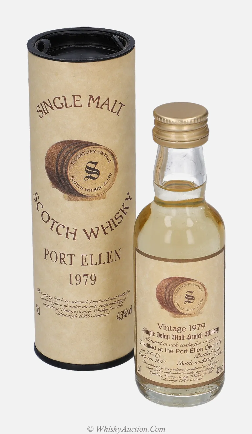 Port Ellen 14 let (9.3.1979 / 5.1993) – Signatory Vintage Scotch Whisky Co. Ltd.