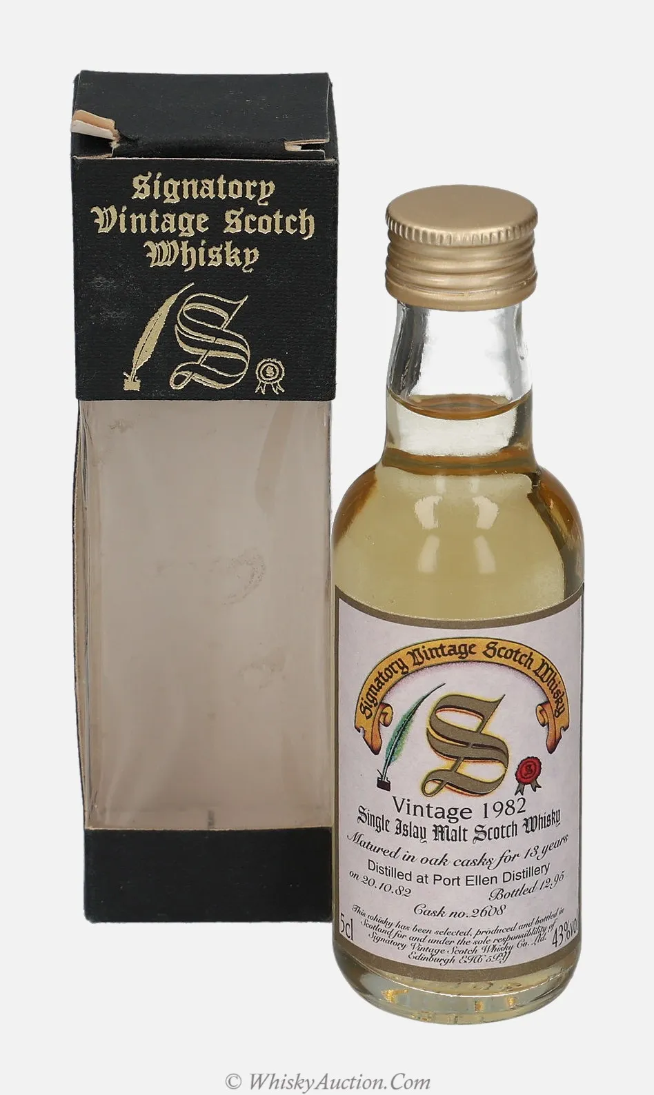 Port Ellen 13 lat (20.10.1982 / 12.1995) – Signatory Vintage Scotch Whisky Co. Ltd.