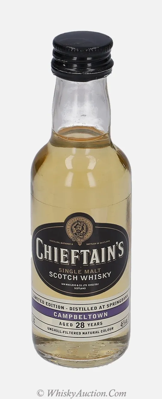 Springbank Chieftain`s 28 let – Ian Macleod & Co. Ltd.