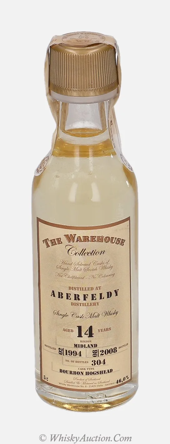 Aberfeldy The Warehouse Collection 14 lat (2.1994 / 8.2008) – Whisky Warehouse No.8