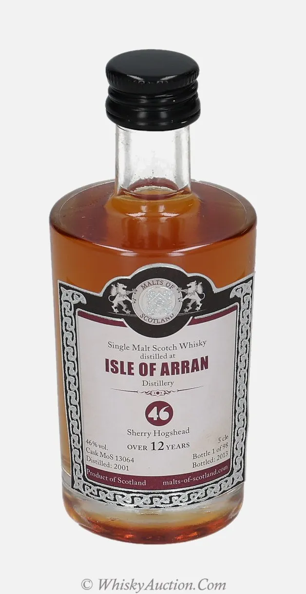 Arran plus de 12 ans (2001 / 2013) – Malts of Scotland