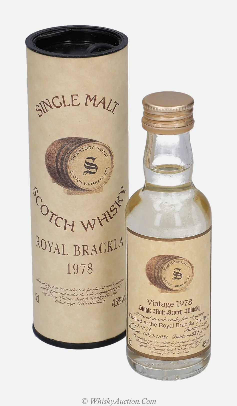 Brackla 14 ans (14.12.1978 / 5.1993) – Signatory Vintage Scotch Whisky Co. Ltd.