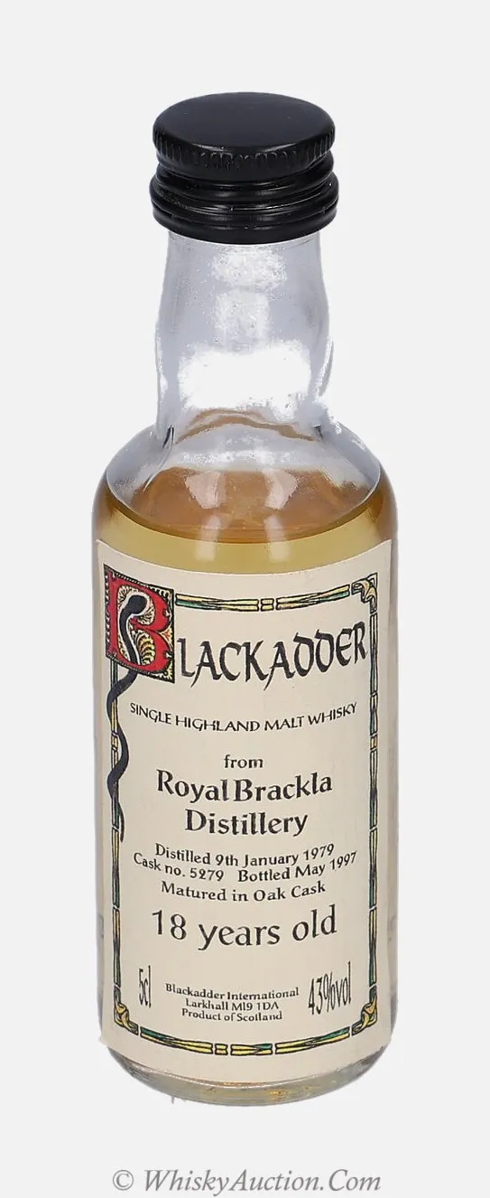 Brackla 18 Jahre (9.January 1979 / May 1997) – Blackadder International