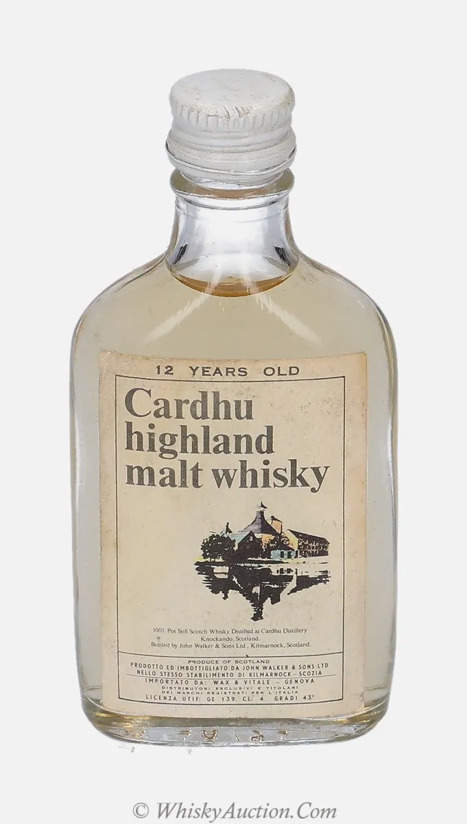 Cardhu 12 Years