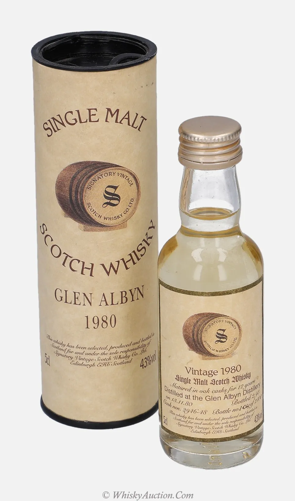 Glen Albyn 12 let (13.11.1980 / 2.1993) – Signatory Vintage Scotch Whisky Co. Ltd.