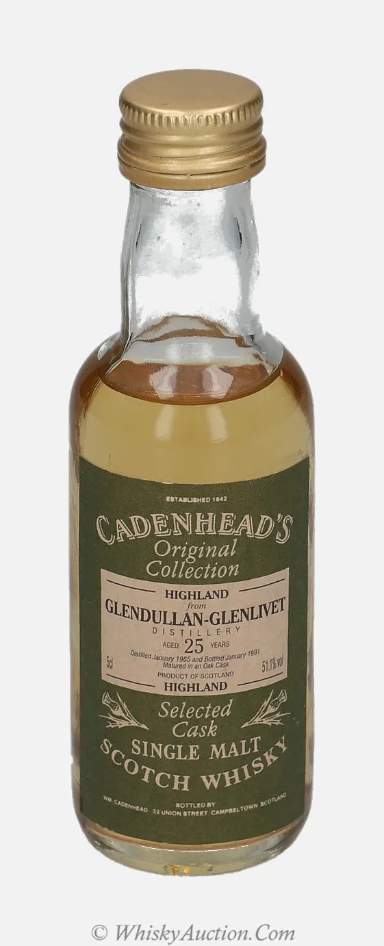 Glendullan Original Collection 25 ans (janvier 1965 / janvier 1991) – Wm. Cadenhead