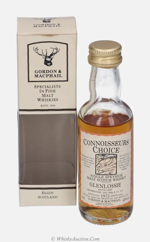 Glenlossie Connoisseurs Choice (1972) – Gordon & MacPhail
