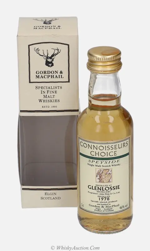 Glenlossie Connoisseurs Choice (1978) – Gordon & MacPhail