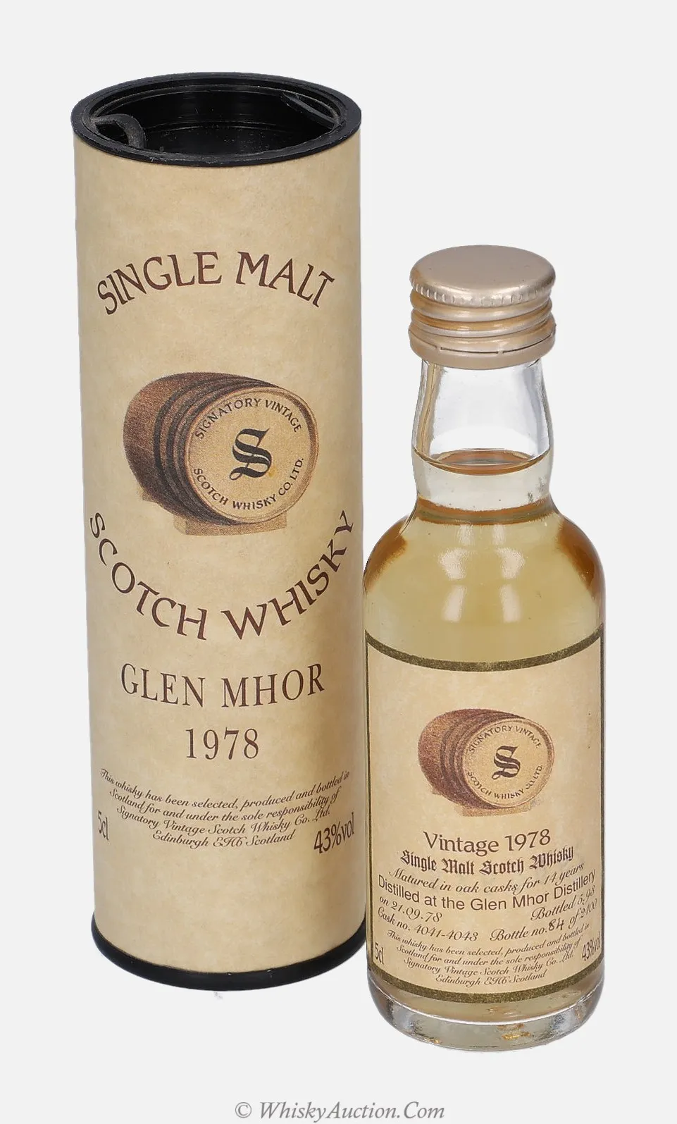 Glen Mhor 14 lat (21.9.1978 / 5.1993) – Signatory Vintage Scotch Whisky Co. Ltd.