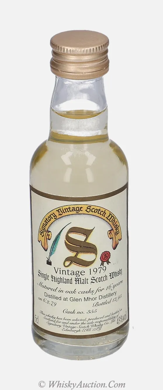 Glen Mhor 16 jaar (6.2.1979 / 12.1995) – Signatory Vintage Scotch Whisky Co. Ltd.