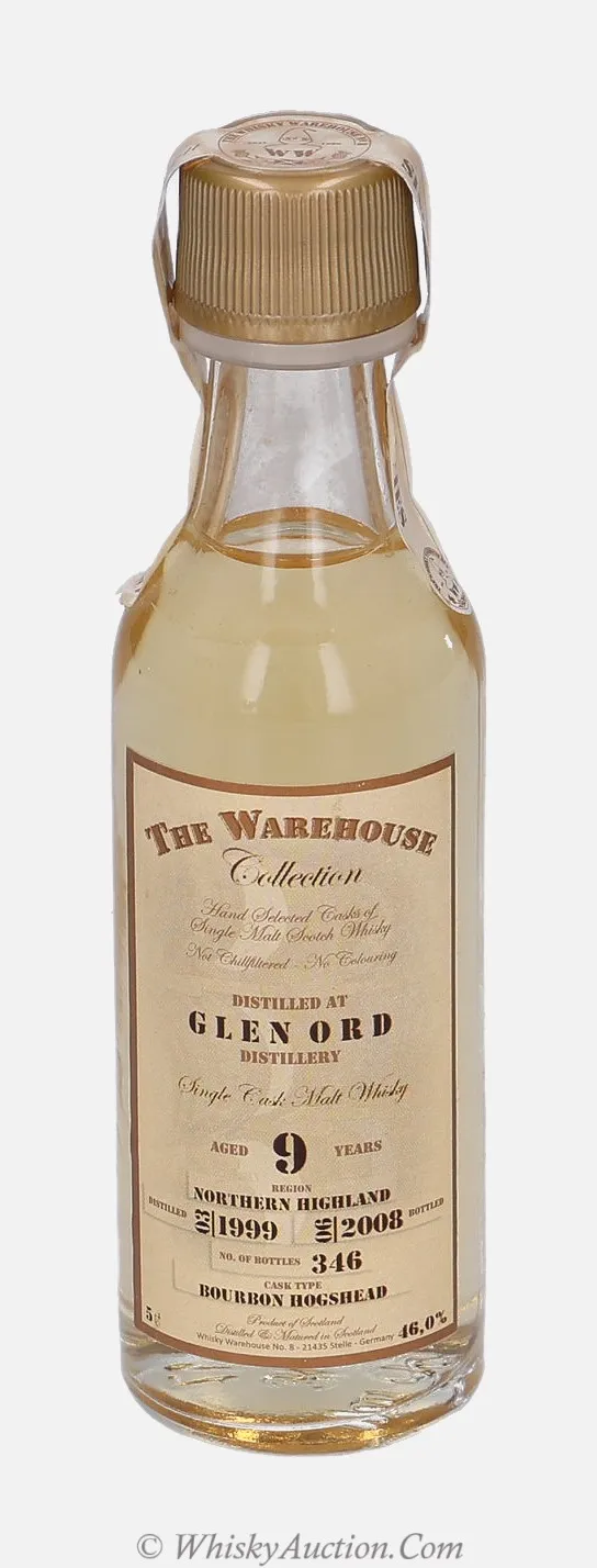 Glen Ord The Warehouse Collection 9 ans (3.1999 / 6.2008) – Whisky Warehouse No.8