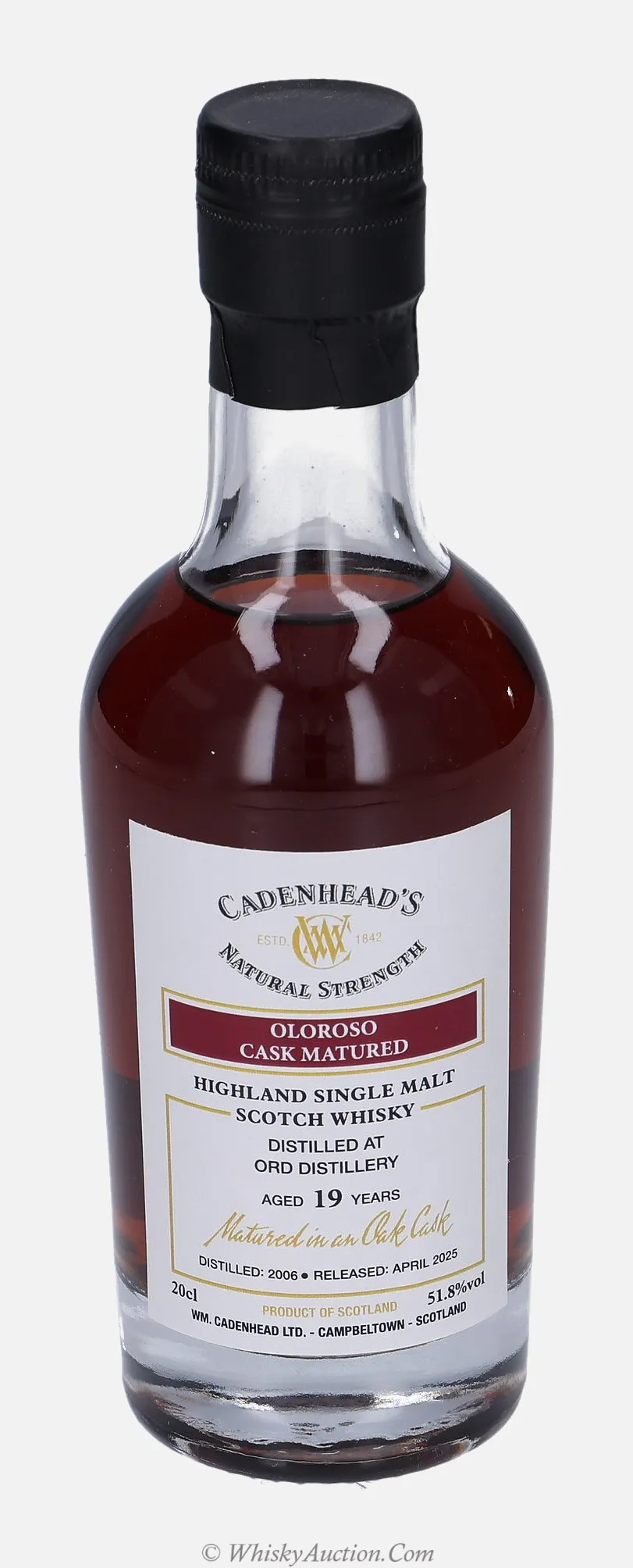 Glen Ord 19 let (2006 / duben 2025) – Wm. Cadenhead