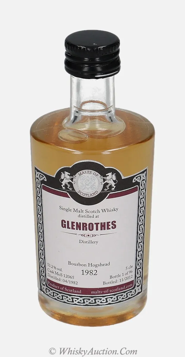 Glenrothes (4.1982 / 11.2012) – Malts of Scotland