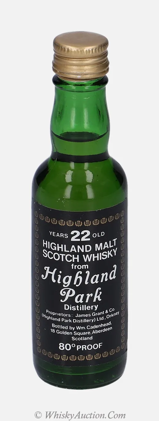 Highland Park 22 Years – Wm. Cadenhead