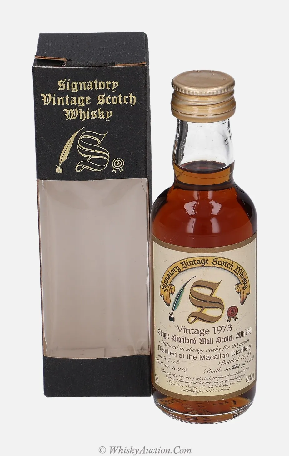 Macallan 20 lat (9.7.1973 / 12.1993) – Signatory Vintage Scotch Whisky Co. Ltd.