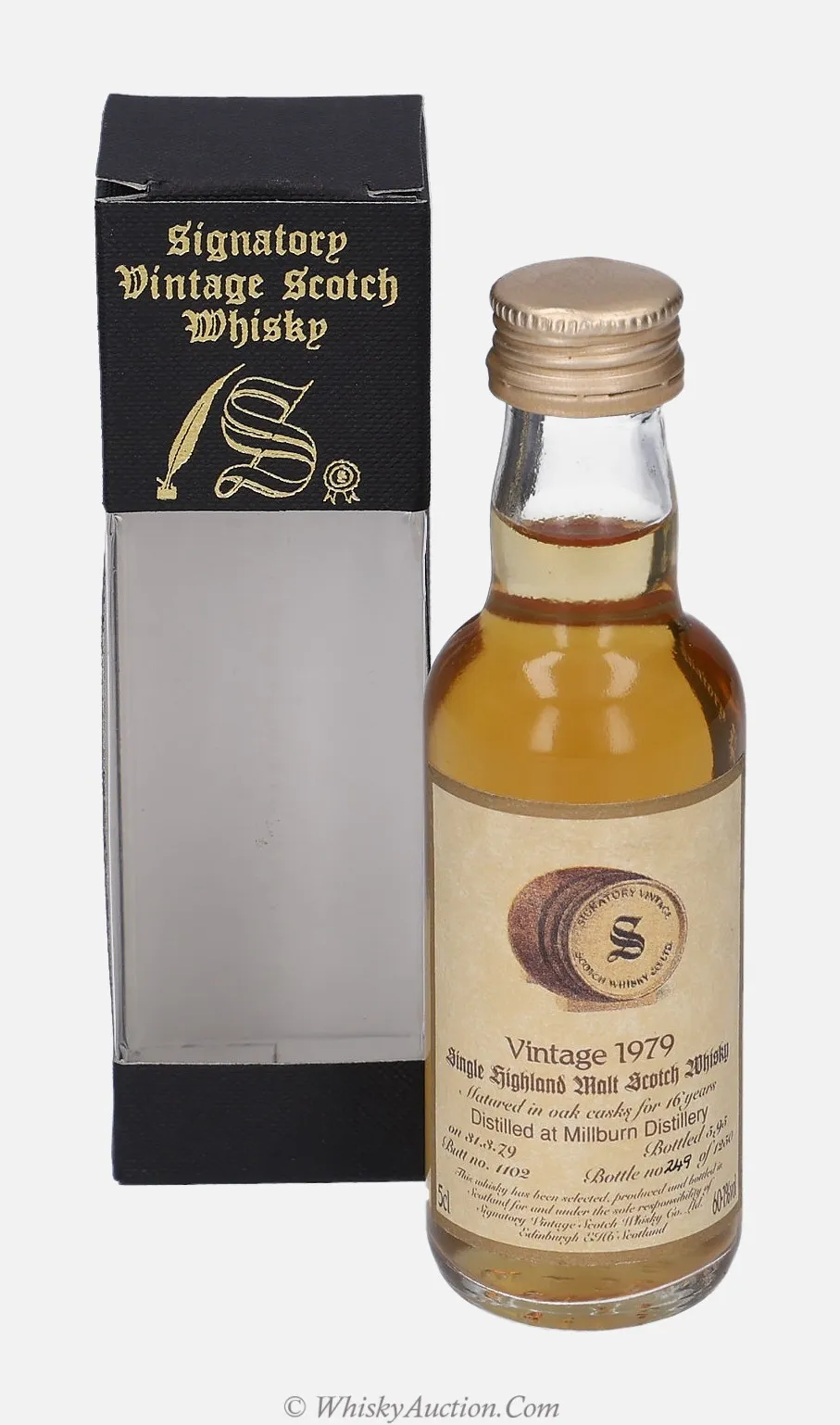 Millburn 16 lat (31.3.1979 / 5.1995) – Signatory Vintage Scotch Whisky Co. Ltd.
