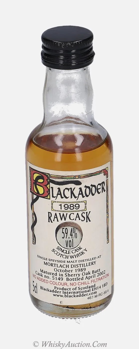 Mortlach Raw Cask (říjen 1989 / duben 2002) – Blackadder International