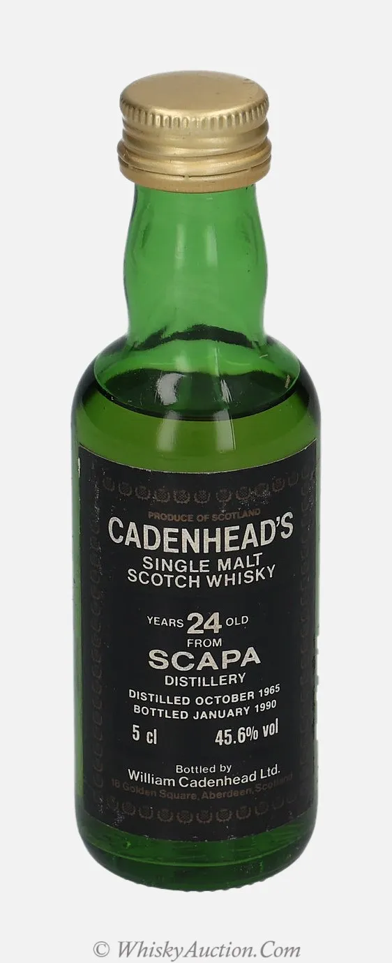 Scapa 24 ans (octobre 1965 / janvier 1990) – Wm. Cadenhead
