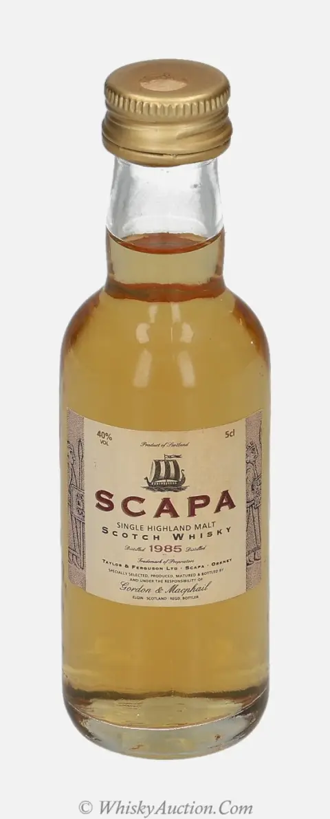 Scapa Distillery Labels (1985 / 1995) – Gordon & MacPhail