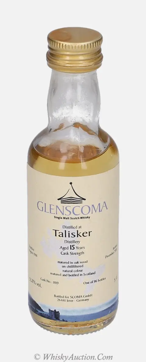 Talisker 15 ans (août 1988 / décembre 2003) – Scoma GmbH