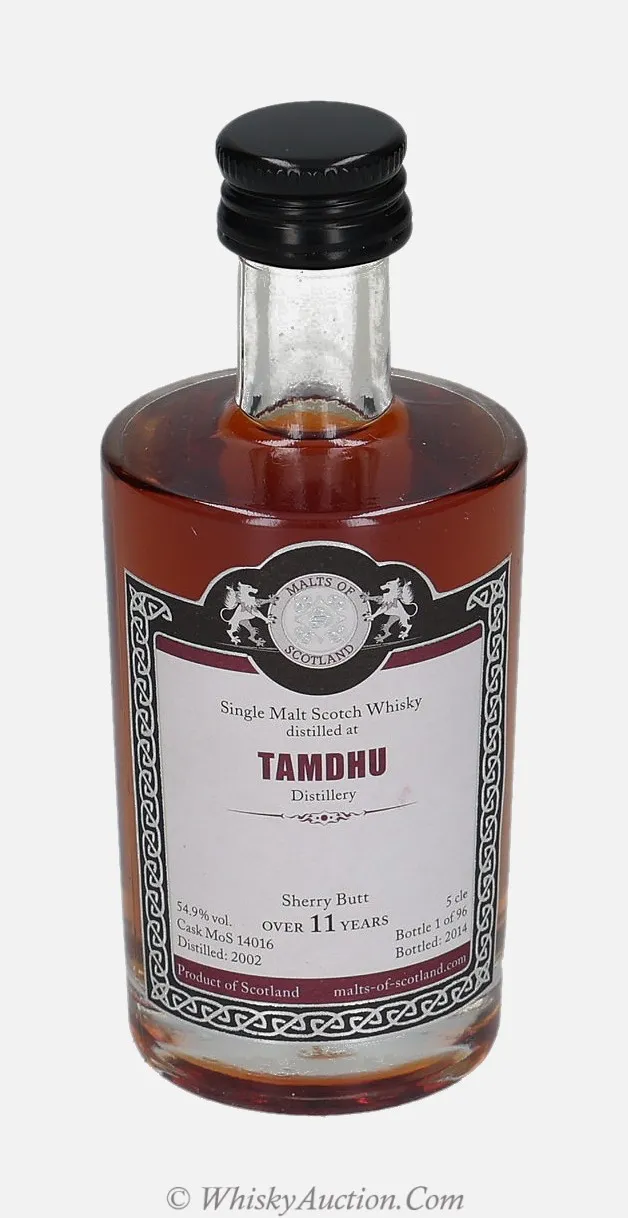 Tamdhu plus de 11 ans (2002 / 2014) – Malts of Scotland