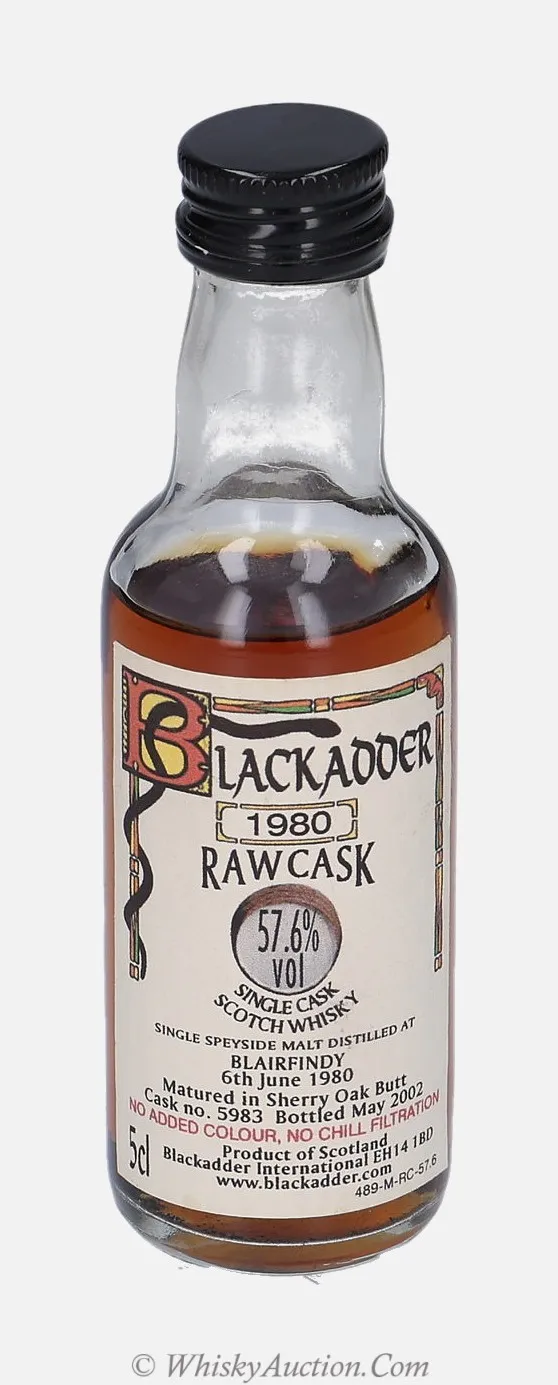 Raw Cask (6 czerwca 1980 / maj 2002) – Blackadder International