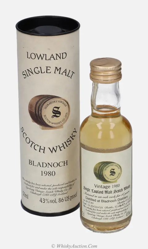 Bladnoch 16 Years (30.6.1980 / 8.5.1997) – Signatory Vintage Scotch Whisky Co. Ltd.