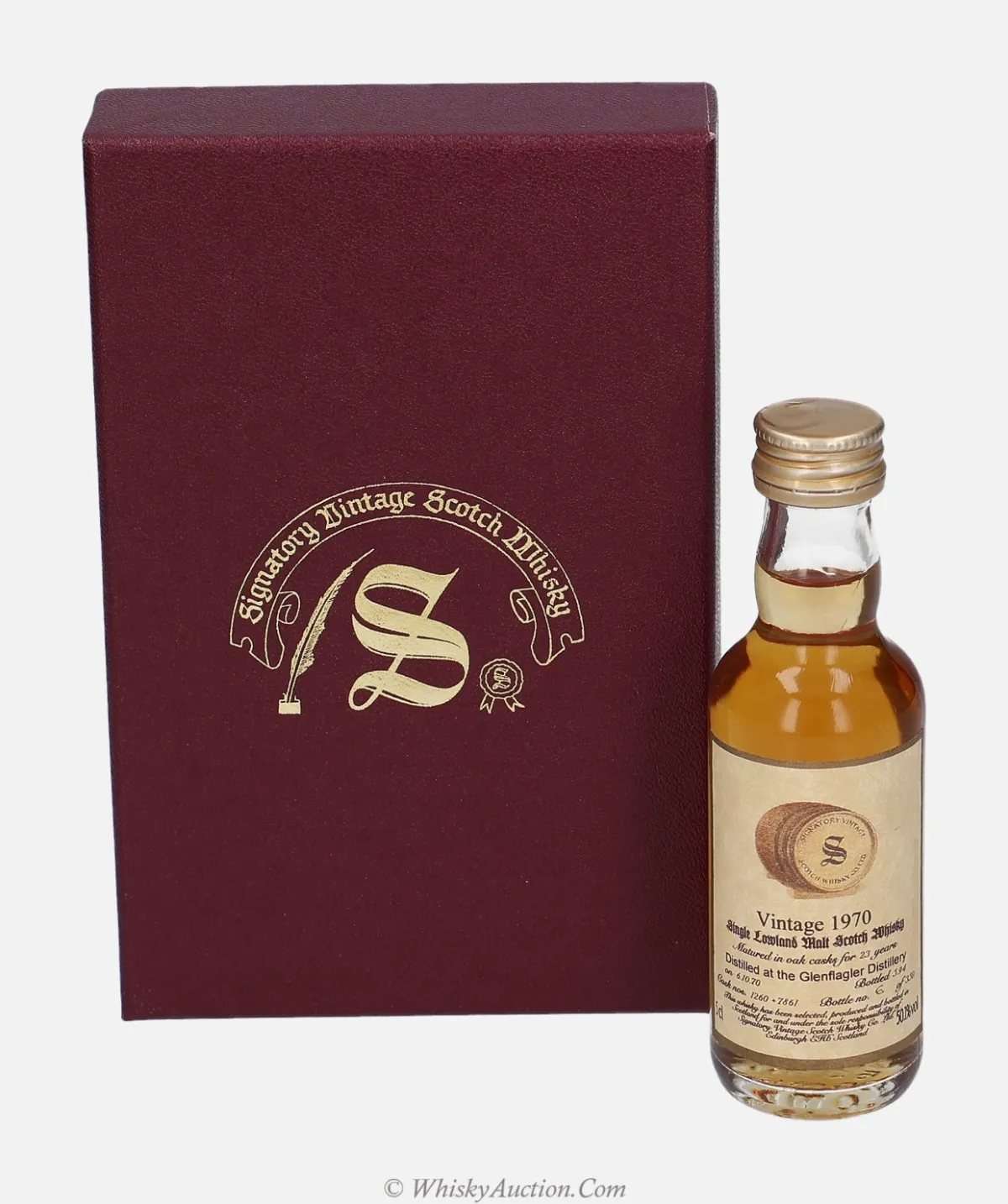 Glen Flagler 23 ans (6.10.1970) – Signatory Vintage Scotch Whisky Co. Ltd.