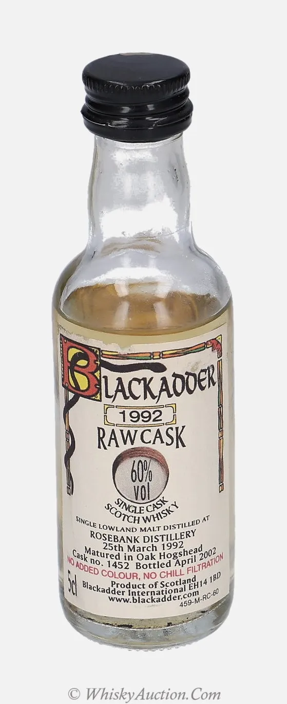 Rosebank Raw Cask (25.March 1992 / April 2002) – Blackadder International