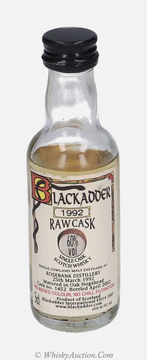 Rosebank Raw Cask (25 March 1992 / April 2002) – Blackadder International